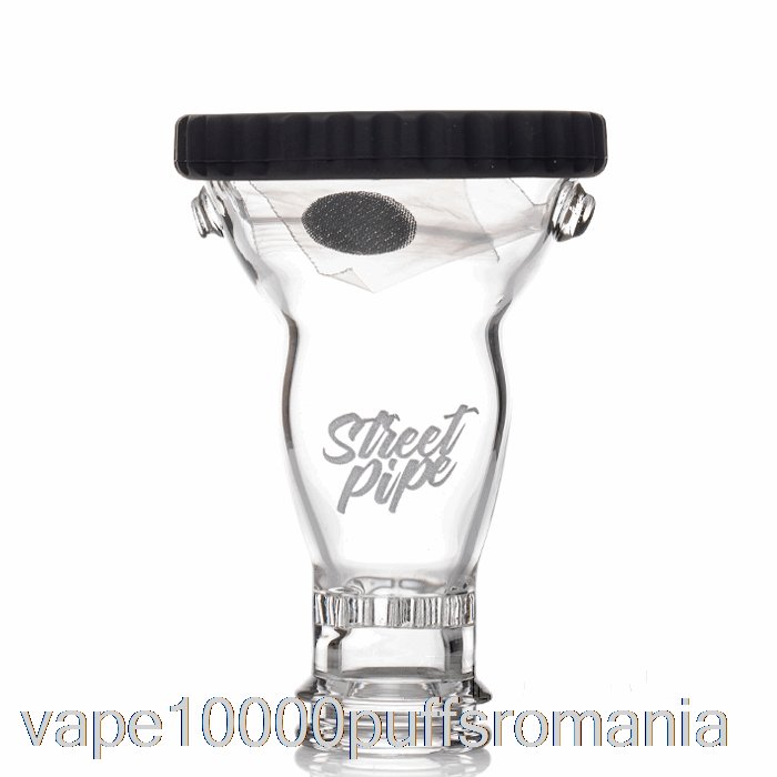 Vape Romania Dazzleaf Street Pipe Clear